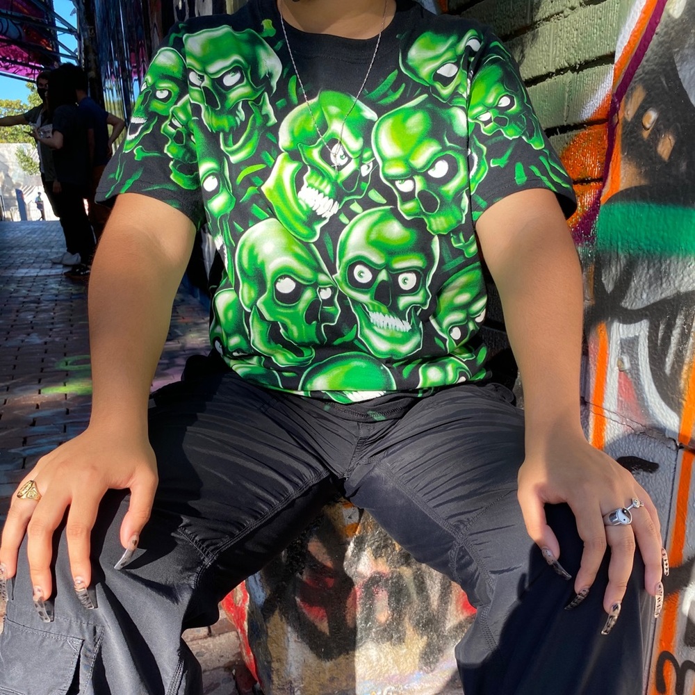 Green Skull Tee